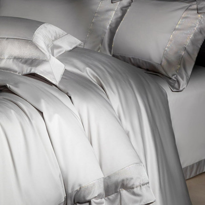 Hotel-Grade Silky Sateen Duvet Ensemble with Hidden Closure & Corner Ties