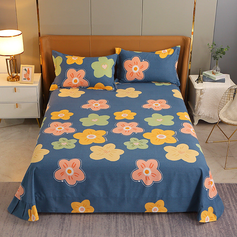 Floral Patterned Bed Cover Set