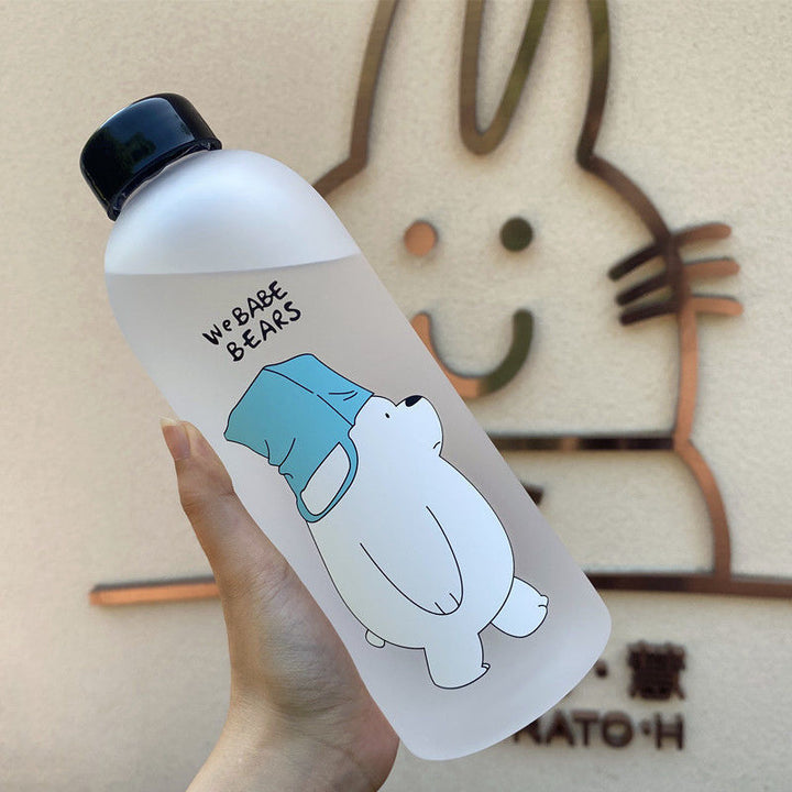Women's creative drinking bottle with playful panda design Stornfield