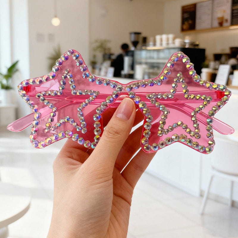 Star-Shaped Rhinestone Sunglasses Stornfield