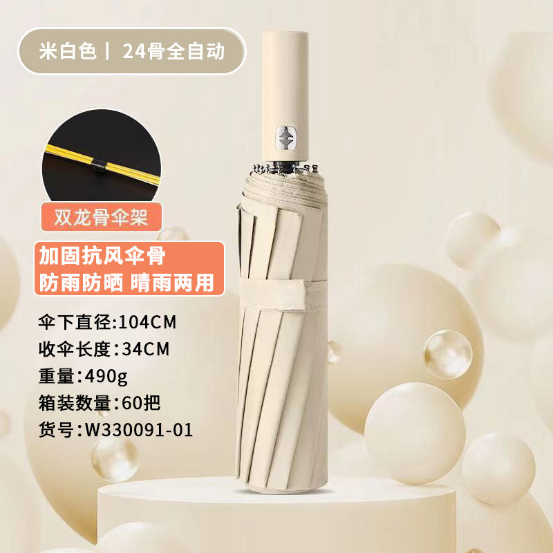 Ladies automatic and wind-resistant folding umbrella Stornfield