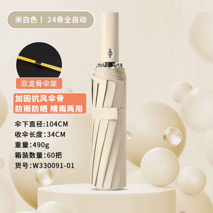 Ladies automatic and wind-resistant folding umbrella Stornfield