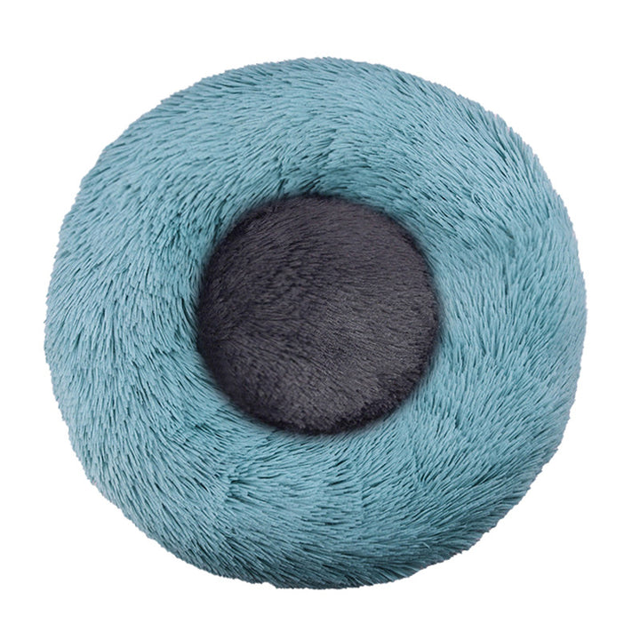 Round Plush Sleeping Bed  Dog Bed