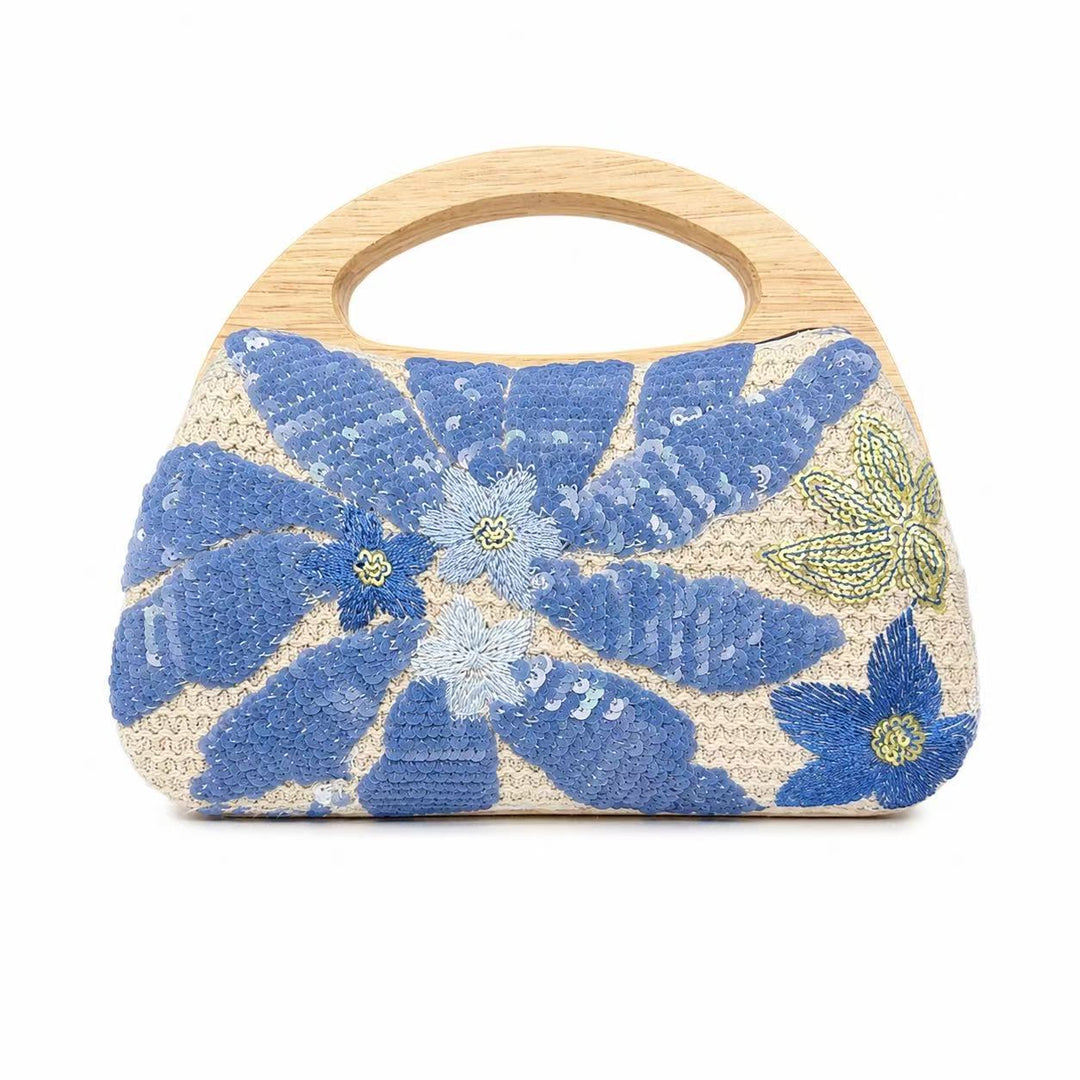 Floral Embellished Handbag