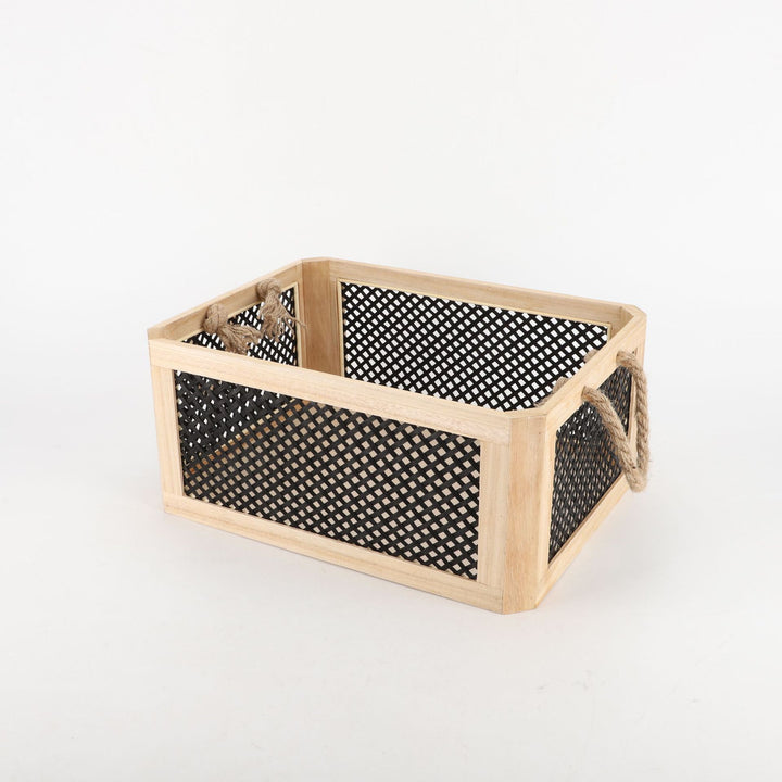 Decorative Woven Storage Crates Stornfield