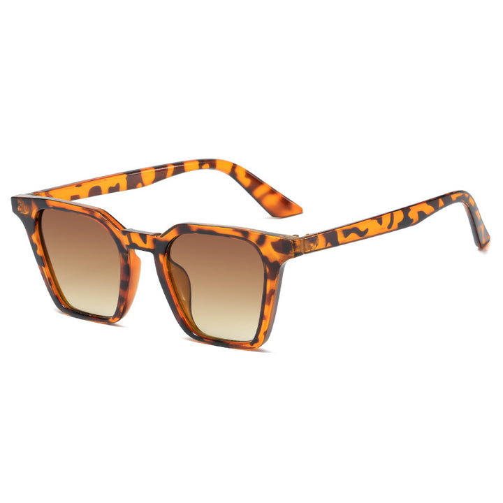 Women's square sunglasses with distinctive shield design and UV protection Stornfield