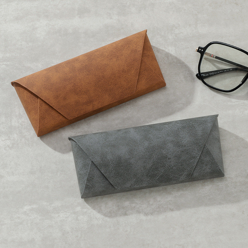 Premium Leather Eyewear Pouch Stornfield