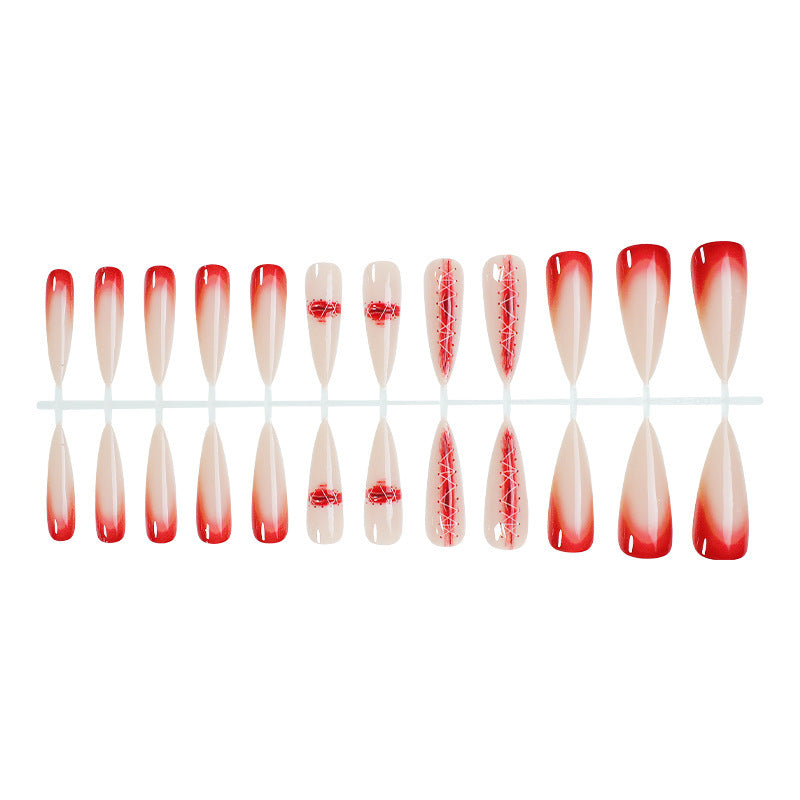 Artistic Ombre Press-On Nails Stornfield