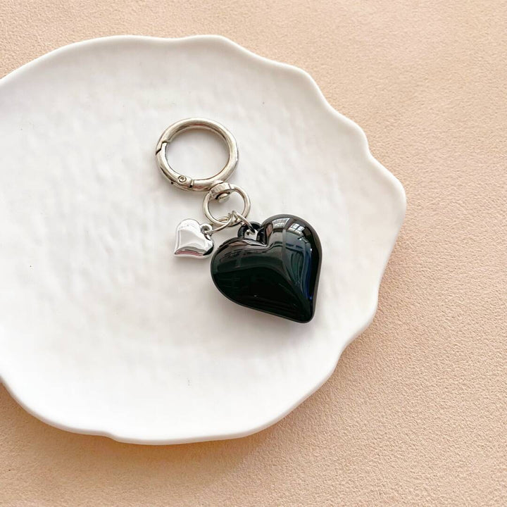 Heart-Shaped Charm Keychain Stornfield
