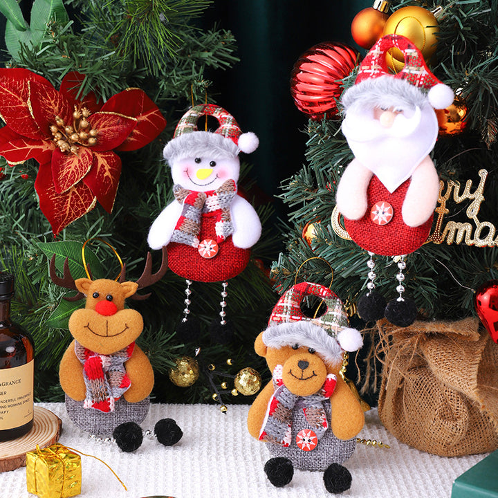 Decorative Christmas reindeer made of felt Stornfield