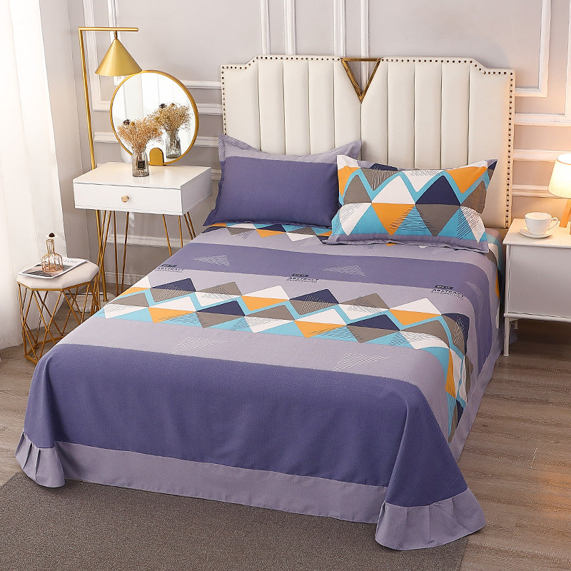 Floral Patterned Bed Cover Set
