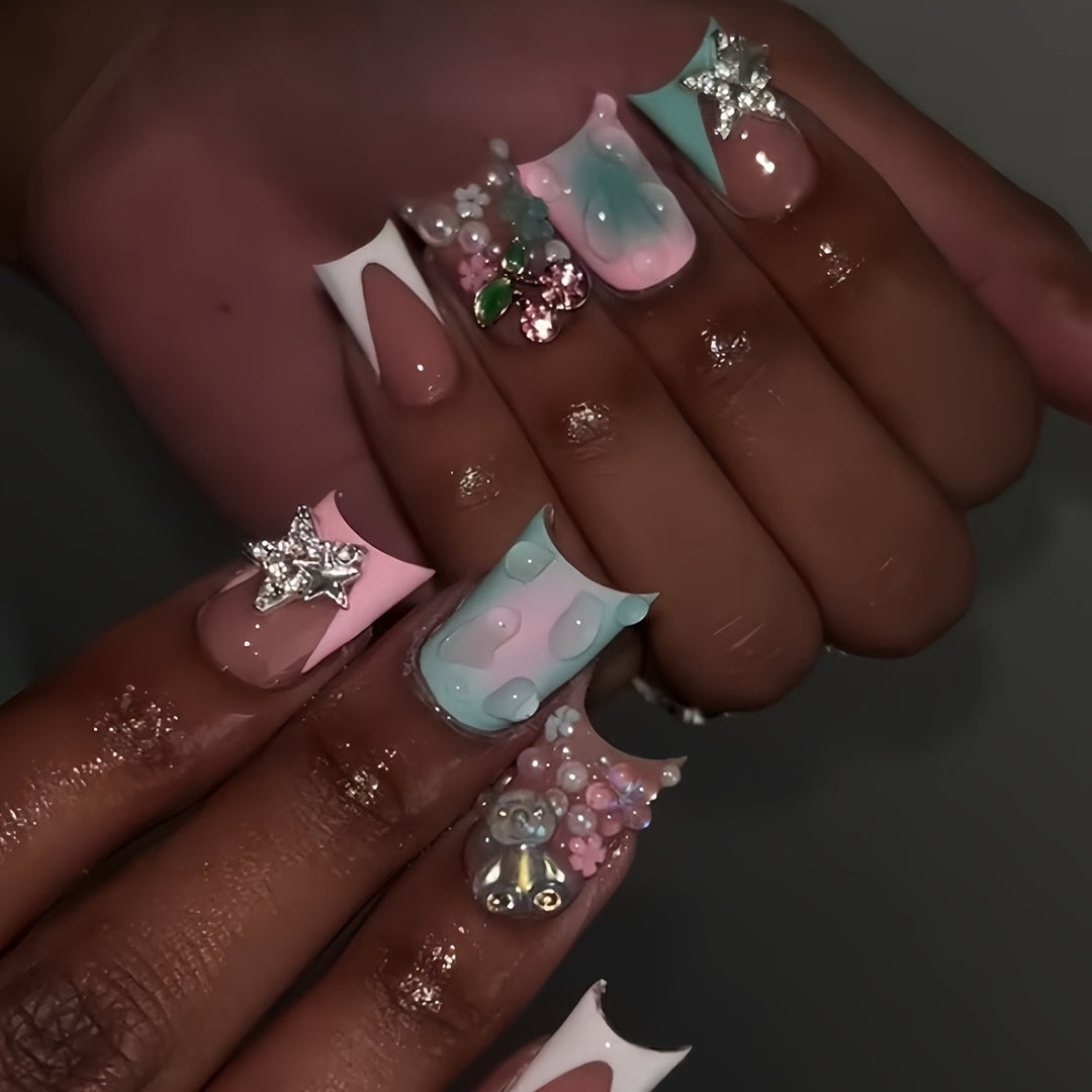 Decorative Resin Nail Art Extensions Stornfield