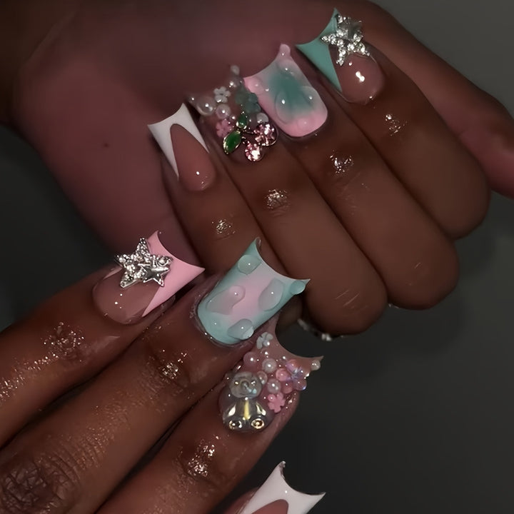 Decorative Resin Nail Art Extensions Stornfield