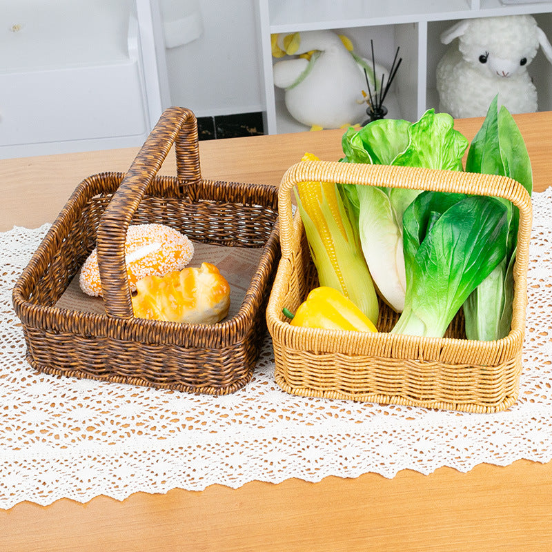 Handcrafted Natural Fiber Storage Basket Stornfield