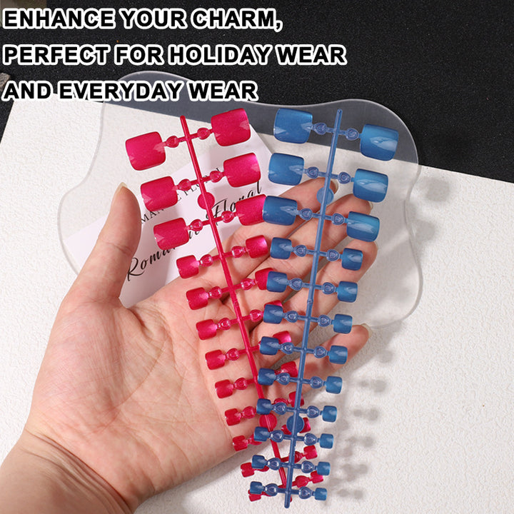 French Tip Press-On Nail Set Stornfield