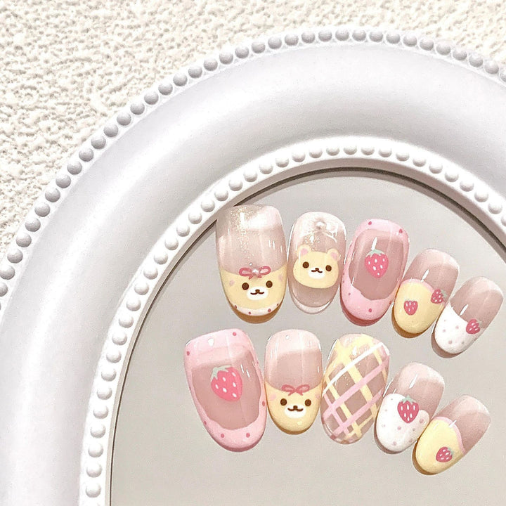 Glossy Ombre Press-On Nails