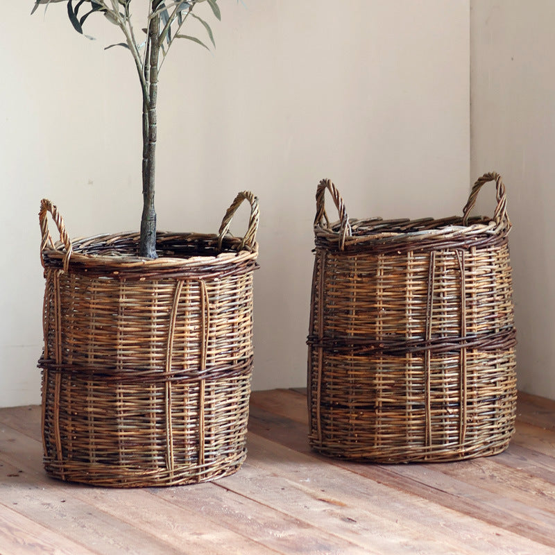 Rustic storage basket Stornfield