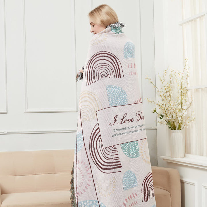 Inspirational Artistic Throw Blanket