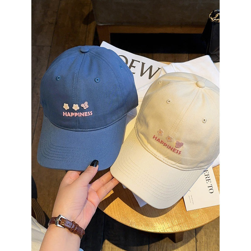 Women's Embroidered Happiness Baseball Cap Stornfield