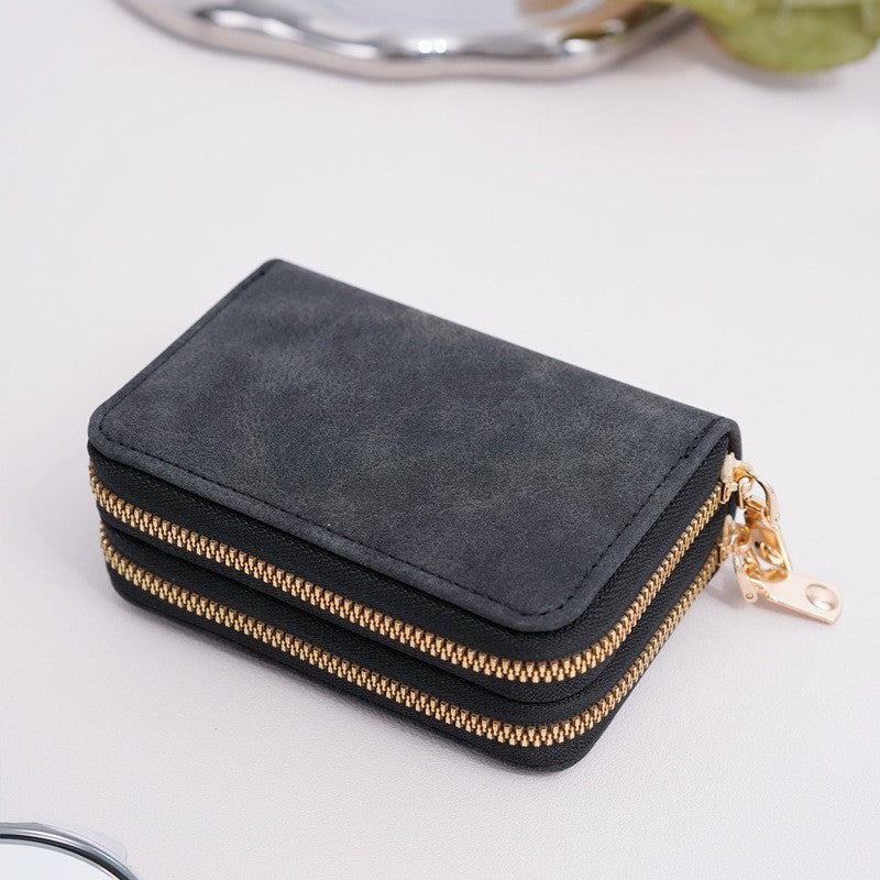 Double Folded Wallet Made of High-Quality Genuine Leather Stornfield