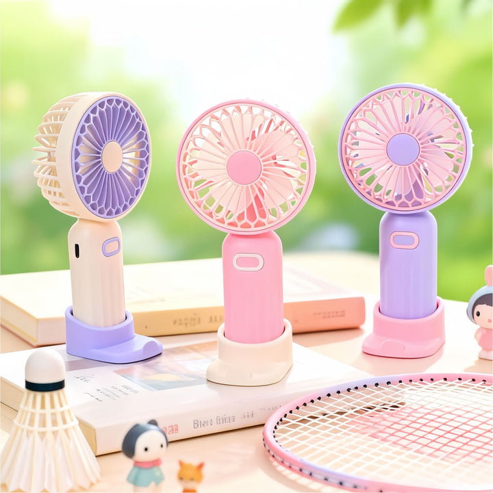 Ladies portable mini fan with adjustable head Stornfield