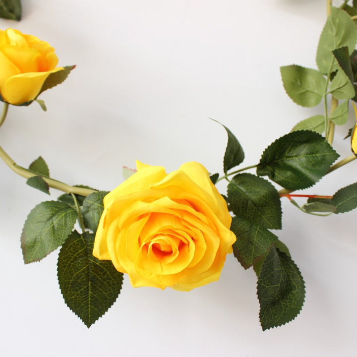 Lifelike Floral Garland
