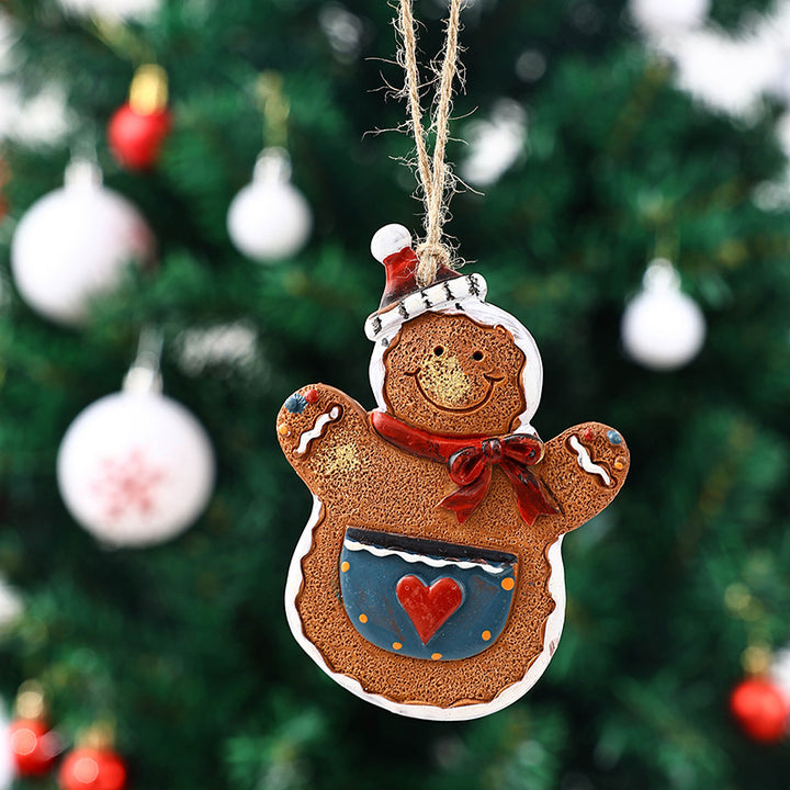 Decorative Christmas figure in gingerbread man design Stornfield