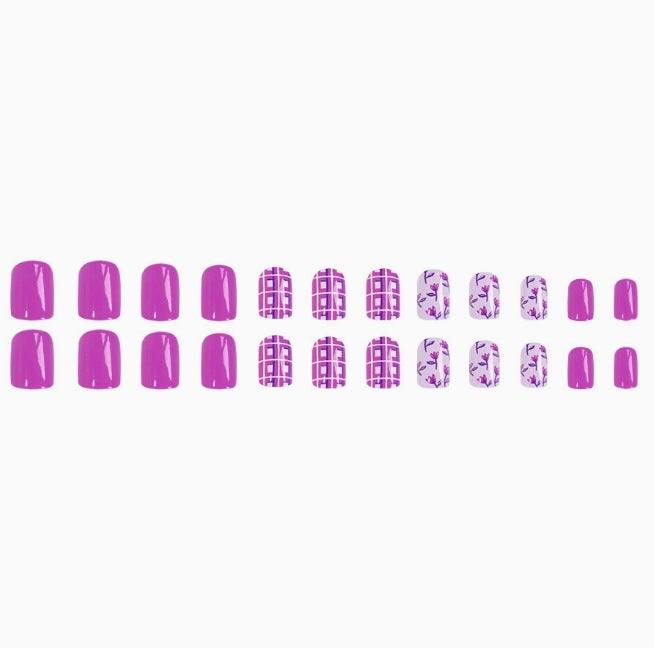 Decorative Floral Nail Art Set Stornfield