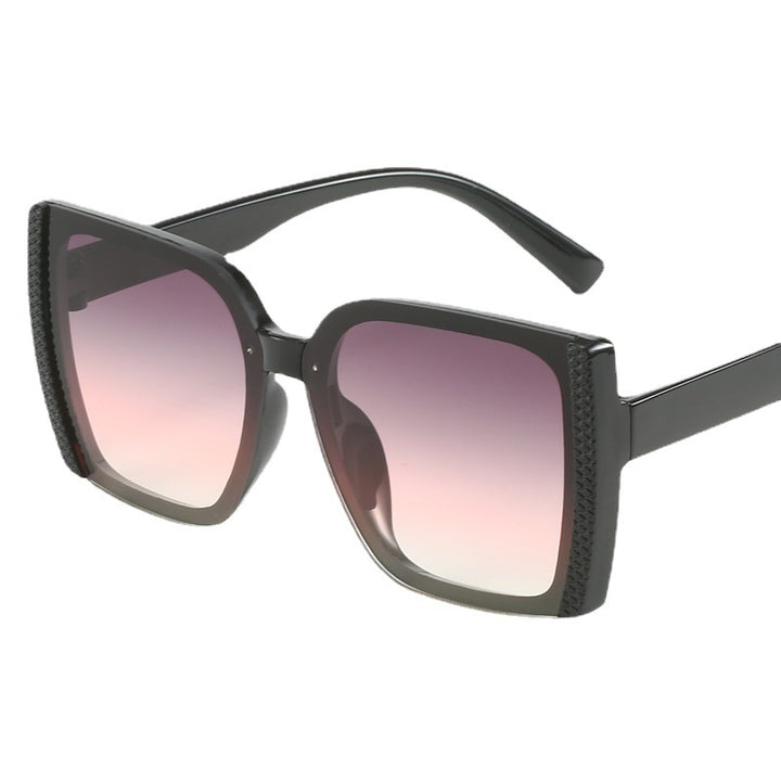Women oversized designer sunglasses in modern woven design Stornfield