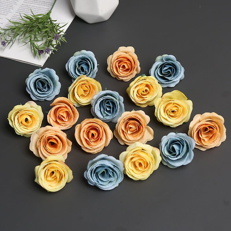 Realistic Artificial Rose Brooch