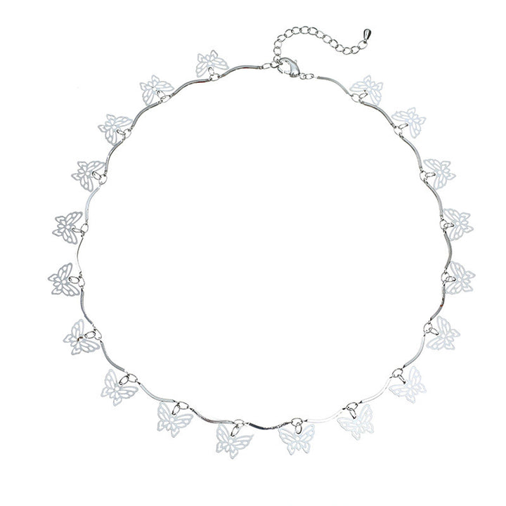 Butterfly Design Choker Necklace Stornfield