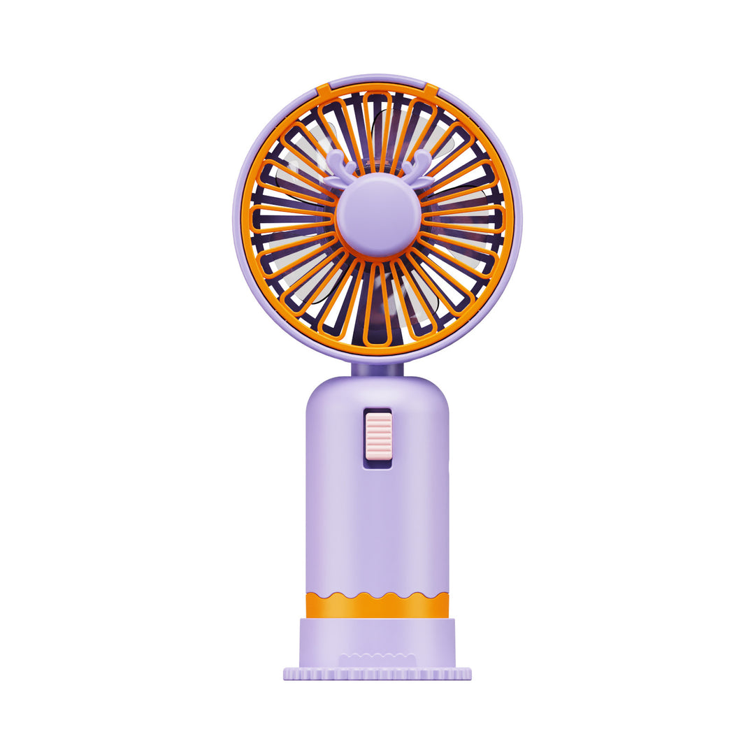 Unisex Portable Mini Fan with Ergonomic Design and USB Connection Stornfield
