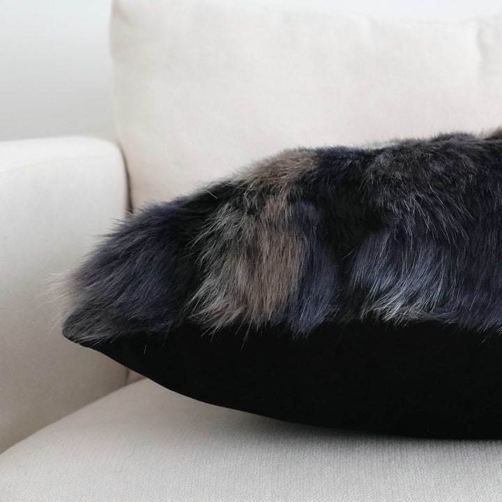 Faux Fur Accent Pillow for Home Decor