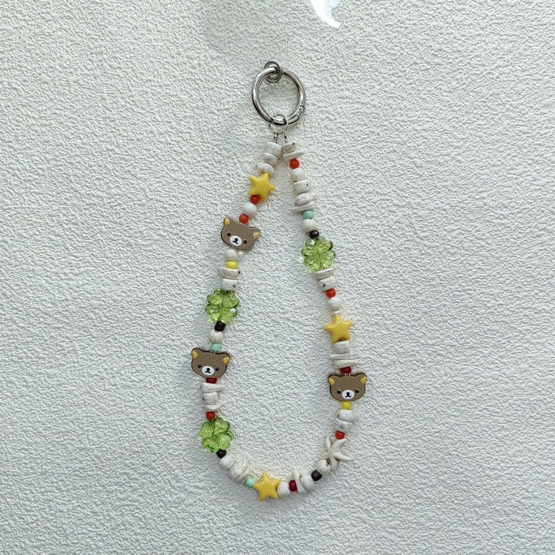 Fun-Themed Beaded Keychain Holder Stornfield