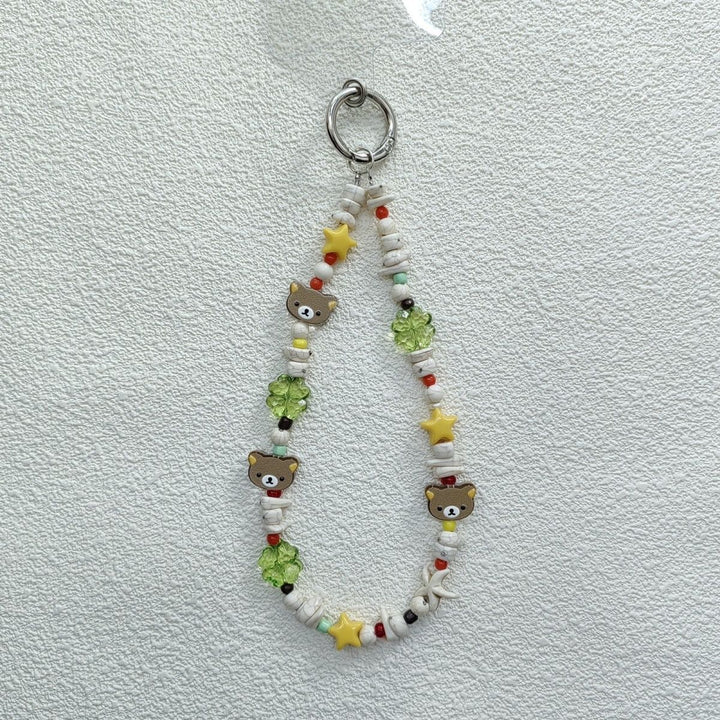 Fun-Themed Beaded Keychain Holder Stornfield