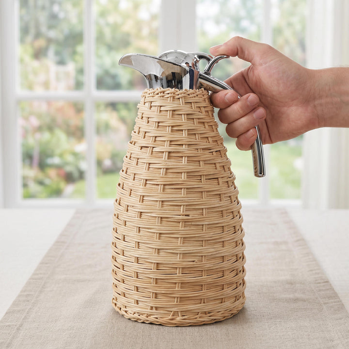 Stylish water carafe with woven design Stornfield