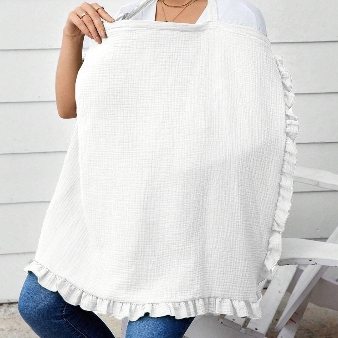Stylish Ruffled Cotton Cooking Apron Stornfield