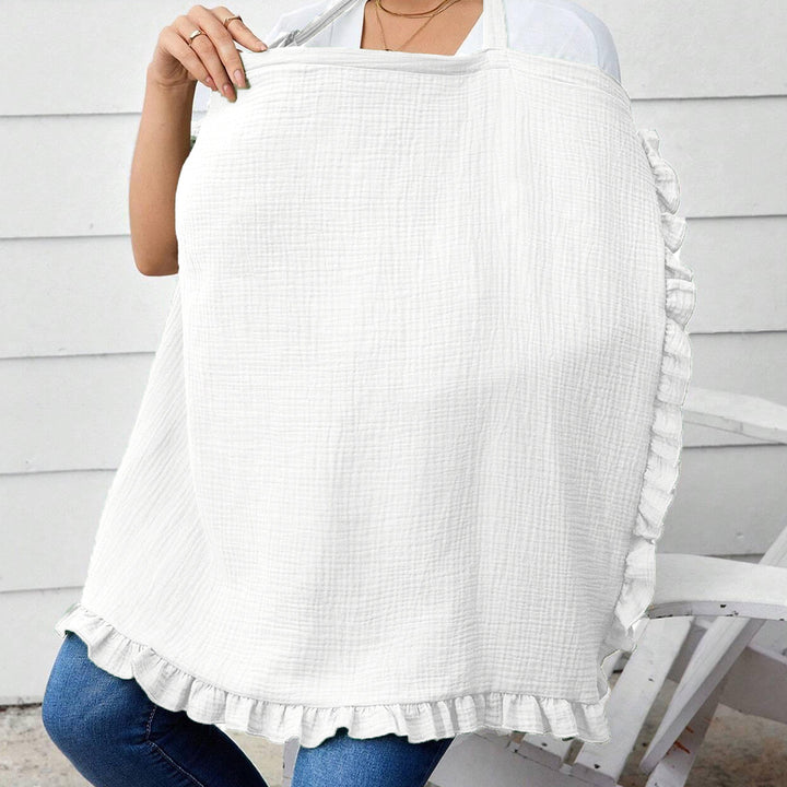 Stylish Ruffled Cotton Cooking Apron Stornfield