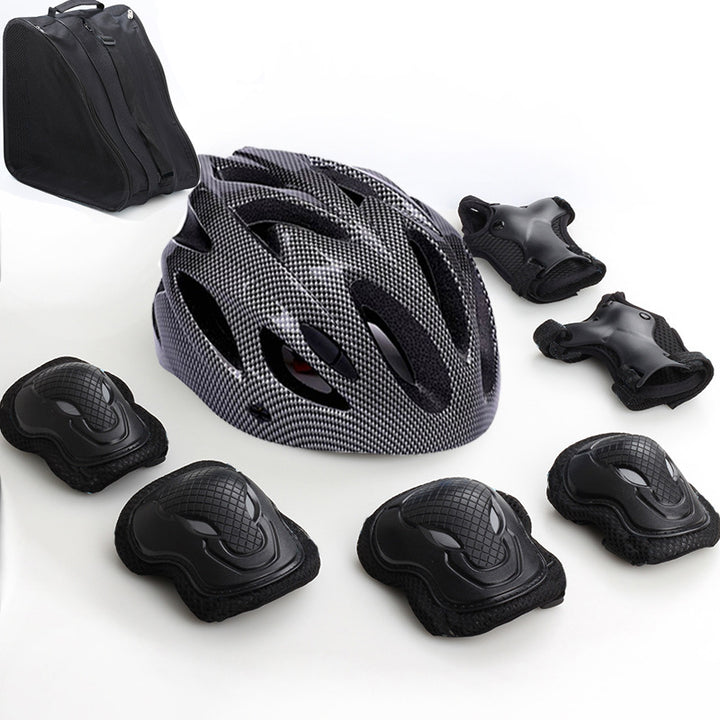 Safety Helmet and Protective Gear Set Stornfield