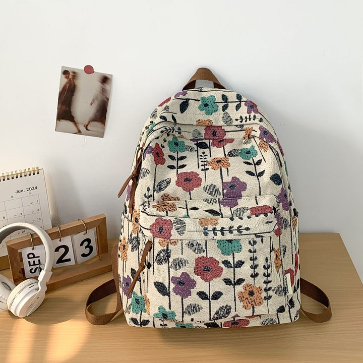 Floral Print Backpack Stornfield