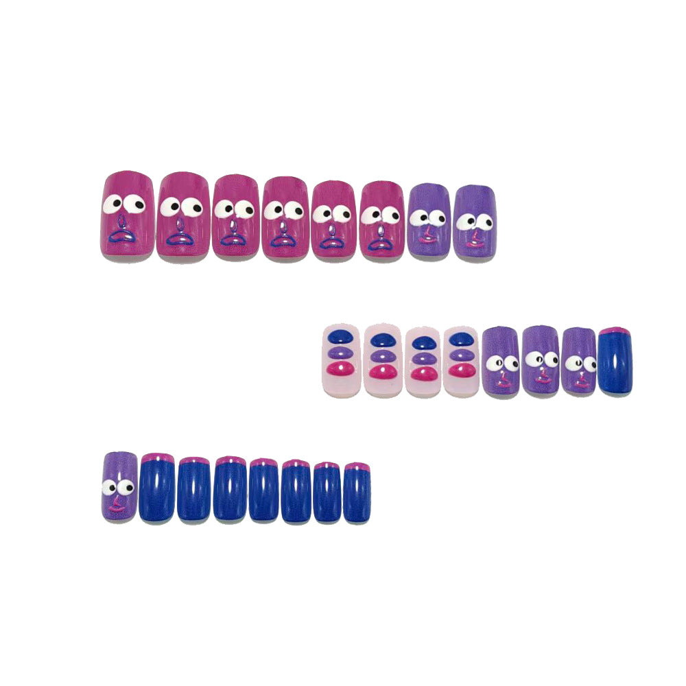 Creative artistic nails with 3D design Stornfield
