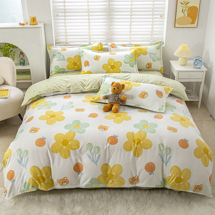 Cute Bear Themed Comforter Set