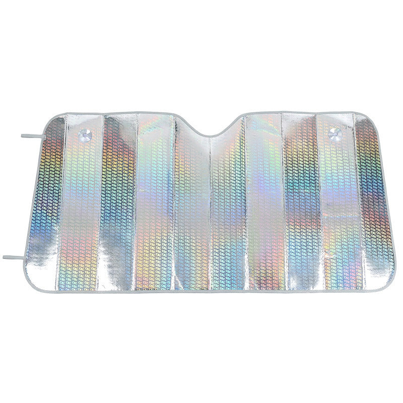 Unisex nan holographic foldable car sunshade for windshield Stornfield