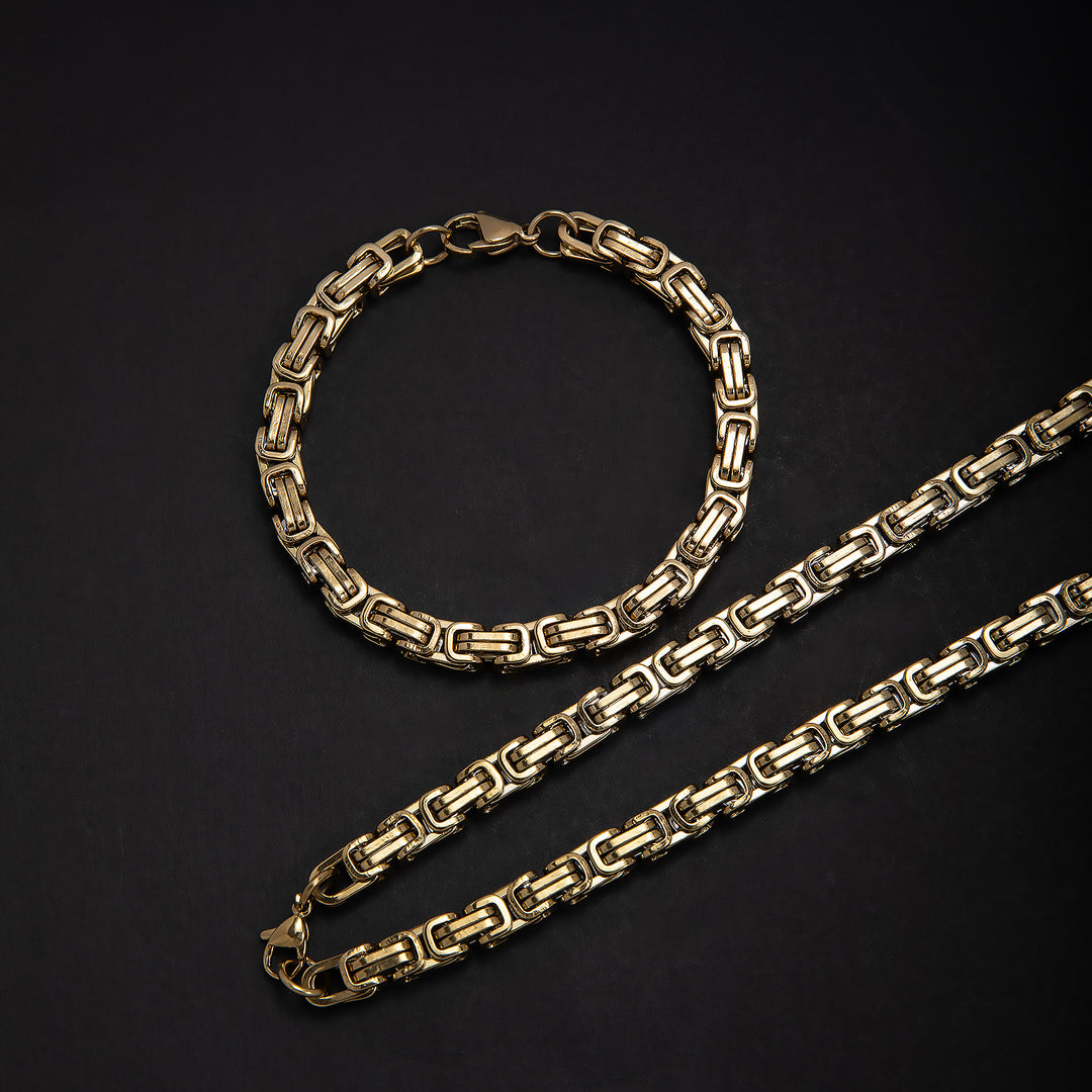 Chunky Link Chain Jewelry Set Stornfield