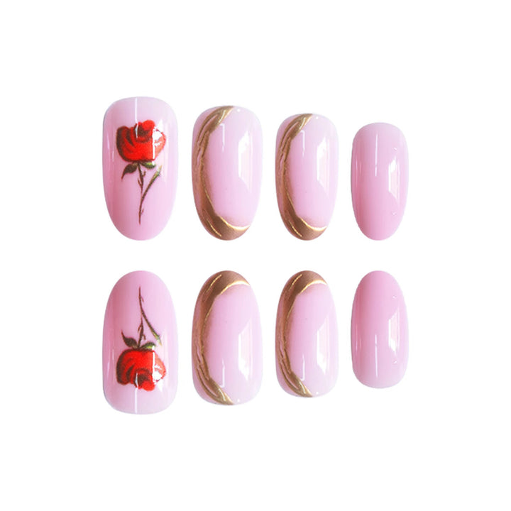 Floral Rose Nail Art Stornfield