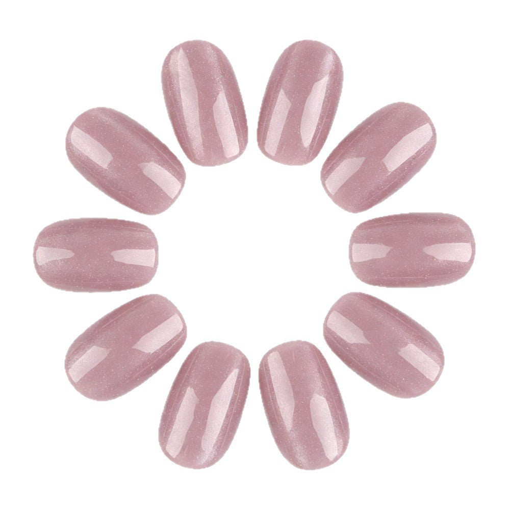Glittering Glossy Nail Enhancements