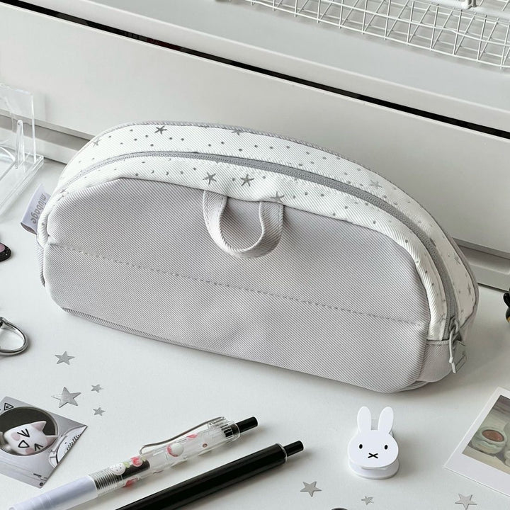 Stylish Star Pattern Pencil Case