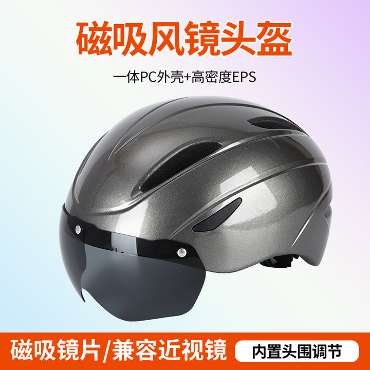 Cycling Helmet with Built-in Visor Stornfield