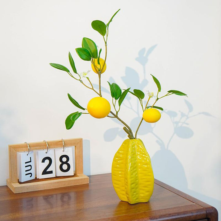 Decorative Lemon Centerpiece for Home Decor