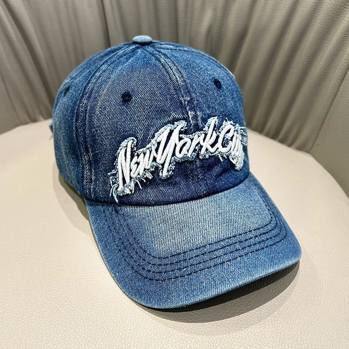 Women's Distressed Denim Cap Stornfield